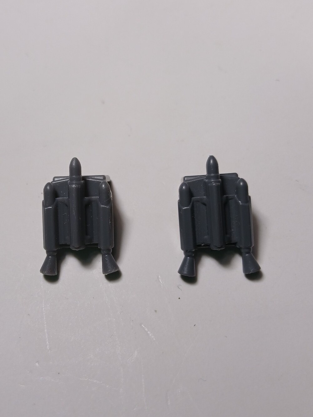 Star Wars LEGO x 2 Gray Minifigure Jet Pack Nozzles Mandalorian Jetpack